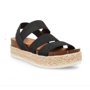 NEW Steve Madden Flatform Espadrille Sandals